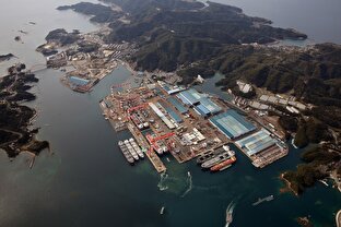 کشتی‌سازی ژاپن در رقابت شدید با چین و کره جنوبی