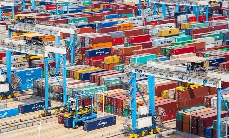 توسعه ۵۰ درصدی ظرفیت ترمینال کانتینری بندر خلیفه امارات توسعه ۵۰ درصدی ظرفیت ترمینال کانتینری بندر خلیفه امارات