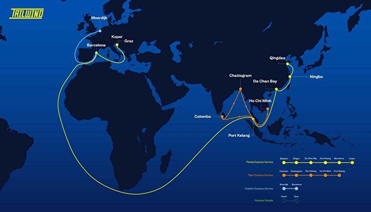 راه‌اندازی خط کشتیرانی جدید از بارسلونا به خاور دور