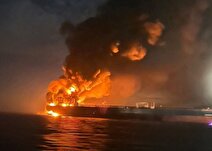 علت انفجار دو نفتکش روسیه توسط ترکیه اعلام شد/ کشتی‌ها غرق نشدند آتش ادامه دارد+ عکس