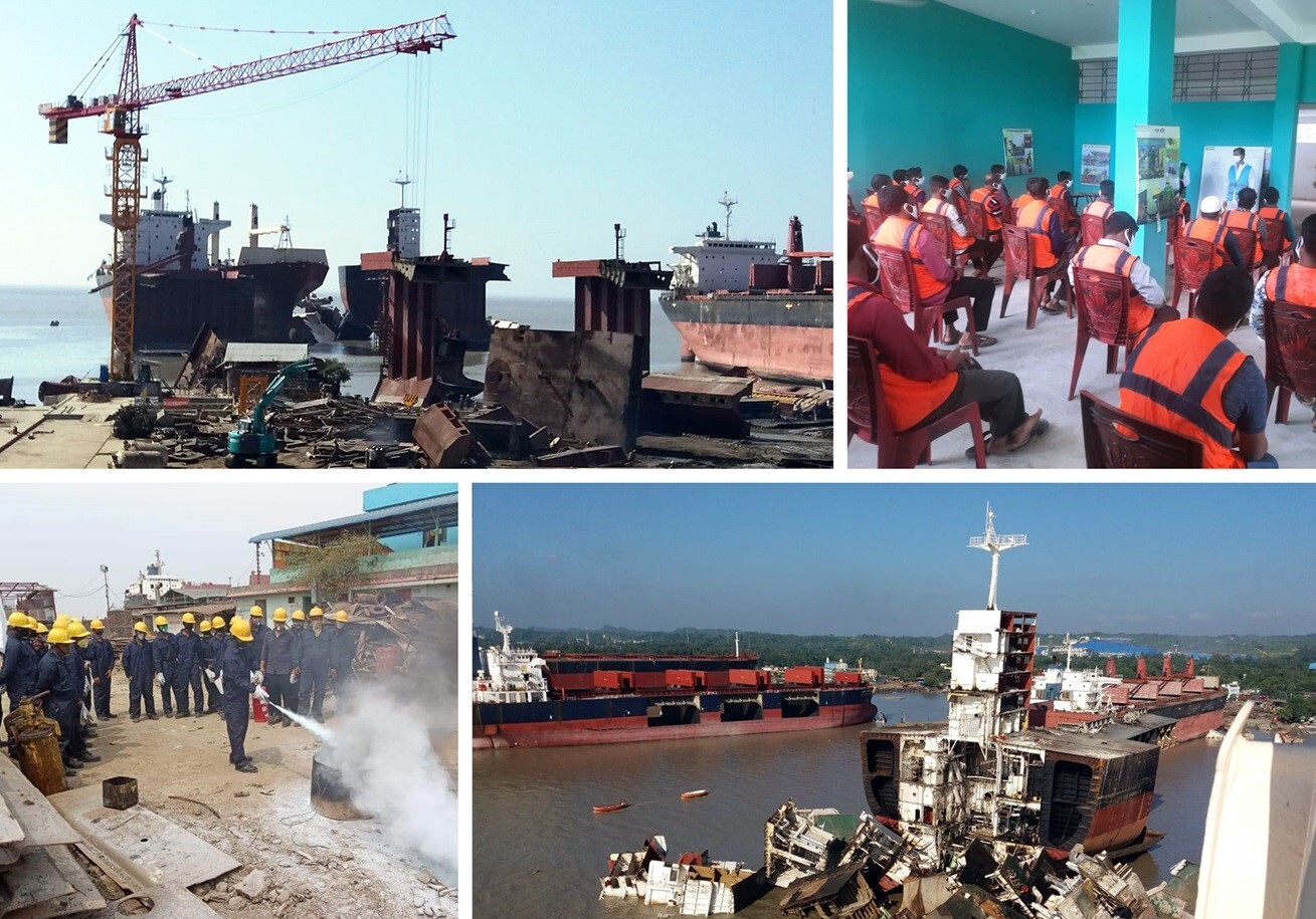 نخستین یارد بازیافت کشتی پاکستان مطابق با کنوانسیون هنگ‌کنگ