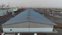 تعمیرات اساسی ۱۰ انبار لجستیک بندر شهید رجایی