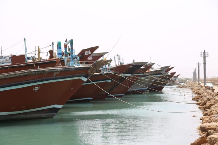 بازدید معاون صید سازمان شیلات از بندر کوهستک بازدید معاون صید سازمان شیلات از بندر کوهستک