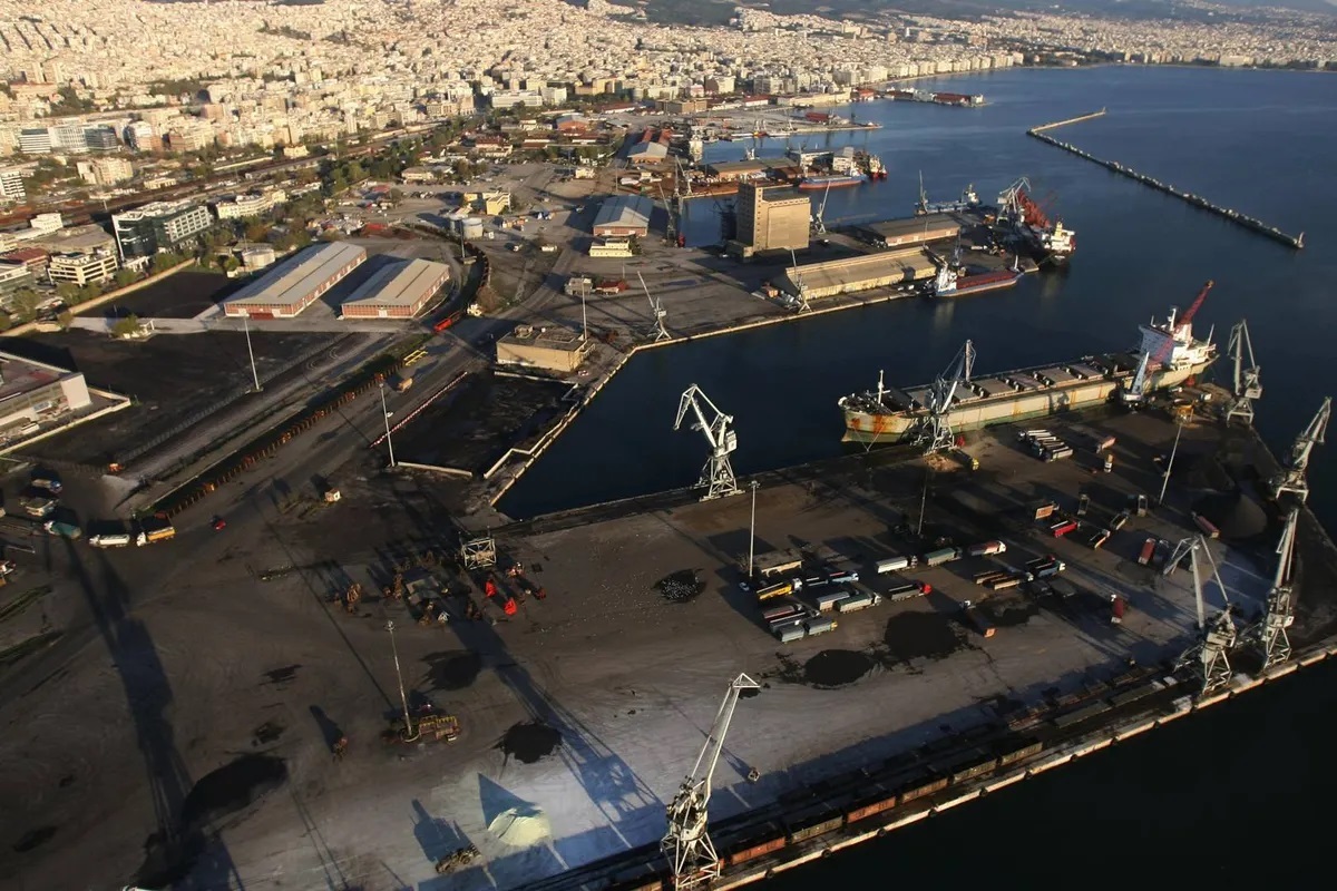 توسعه بندر تسالونیکی یونان با درخواست آمریکا برای جایگزینی شرکت‌های چینی