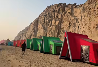 کمپ مستقر شده در ساحل مکسر جمع‌آوری شد/ تأکید بر صیانت از «مکسر» و ممنوعیت شب‌مانی در شیدور